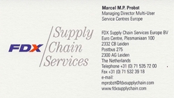 FDX Supply Chain Services Europe BV, gevestigd te Leiden, Nederland