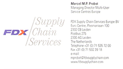 FDX Supply Chain Services Europe BV, located in Leiden, the Netherlands