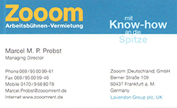 Zooom (Germany & Austria) GmbH, gevestigd te Frankfurt am Main, Duitsland en Wenen, Oostenrijk