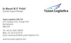 Yusen Logistics Ltd, gevestigd te Rainham, Engeland