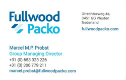 Fullwood Packo Dairy Group, Produktionsunternehmen in Belgien (Zedelgem), Irland (Kanturk, Co. Cork) & England (Ellesmere, Shropshire), F&E in den Niederlanden (Vleuten) und Niederlassungen in Belgien, Deutschland, England, Frankreich Irland, Niederlande & Tsechechische Republik